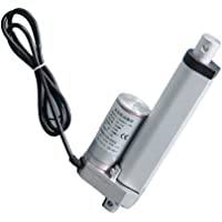 VORCOOL Actuador lineal de 50 MM DC 24V Movimiento 1500N-150KG Motor eléctrico de 5 mm-s con empujador de accionamiento…
